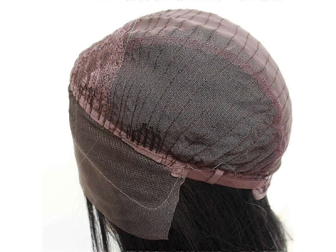 Peruca com Fecho Frontal de Renda de 16 Polegadas, Elegante Perucas Compatíveis com Cabelos Lisos Femininos Perucas de Cabelo Brasileiro TAISHENGDA