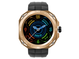 Smartwatch, Tela HD 1.35, Vários Modos Esportivos, Dourado Bestvite