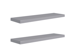 Wall Shelf, Wall Shelves Vidaxl Cinzeto Mdf (90 X 23.5 X 3.8 Cm)