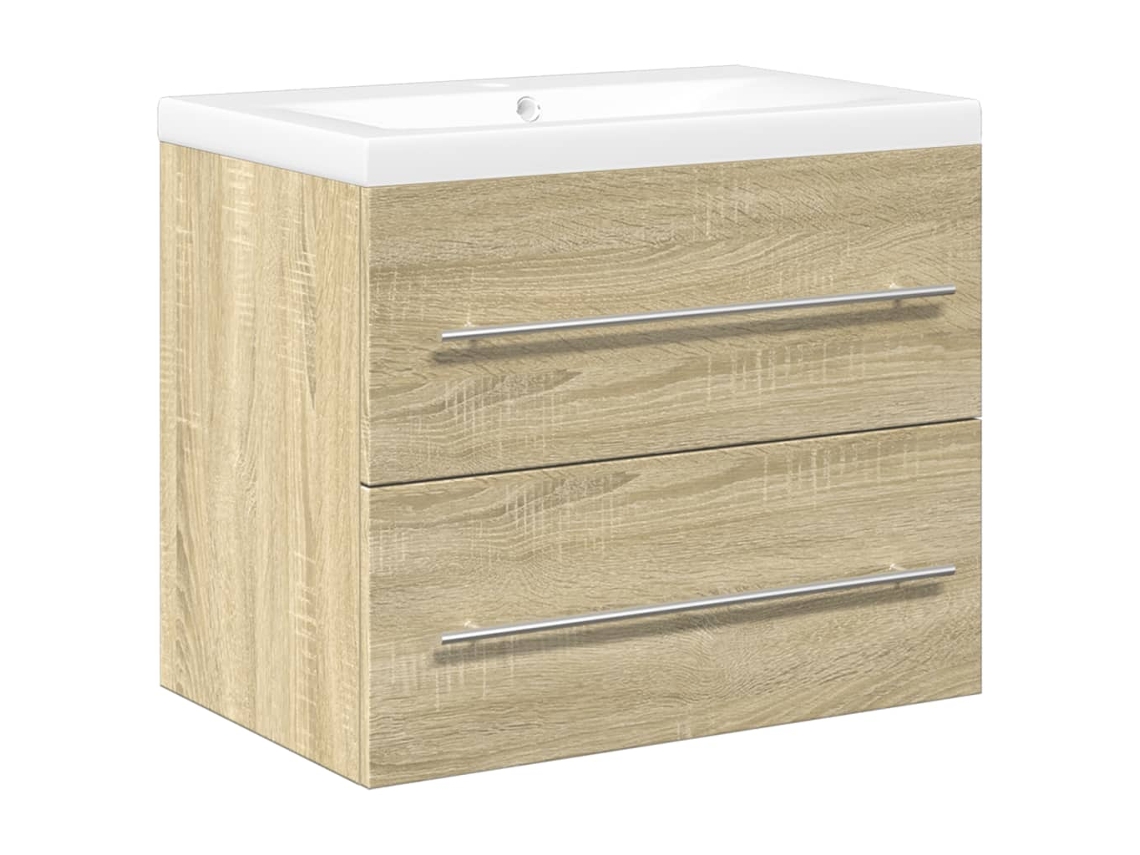 Bathroom Furniture Set, Bathroom Furniture Sets Vidaxl Marrom Madeira Processada (60 X 38.5 X 48 Cm)