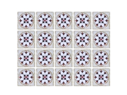 Laxiscreed: Conjunto De 20 Autocolantes De Azulejo À Prova D’água Para Decoração De Cozinha E Casa