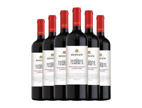 Vinho ZONIN Classici Montepulciano Montepulciano d'Abruzzo (0.75 L - 6 Unidades)