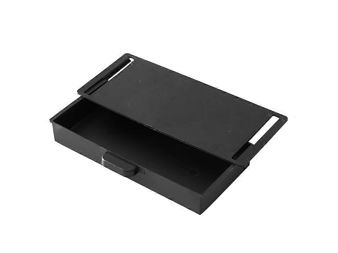 Gaveta Autoadesiva para Mesa, com Compartimento Oculto para Canetas e Outros Materiais de Escritório, na Cor Preta BRILVIBERA