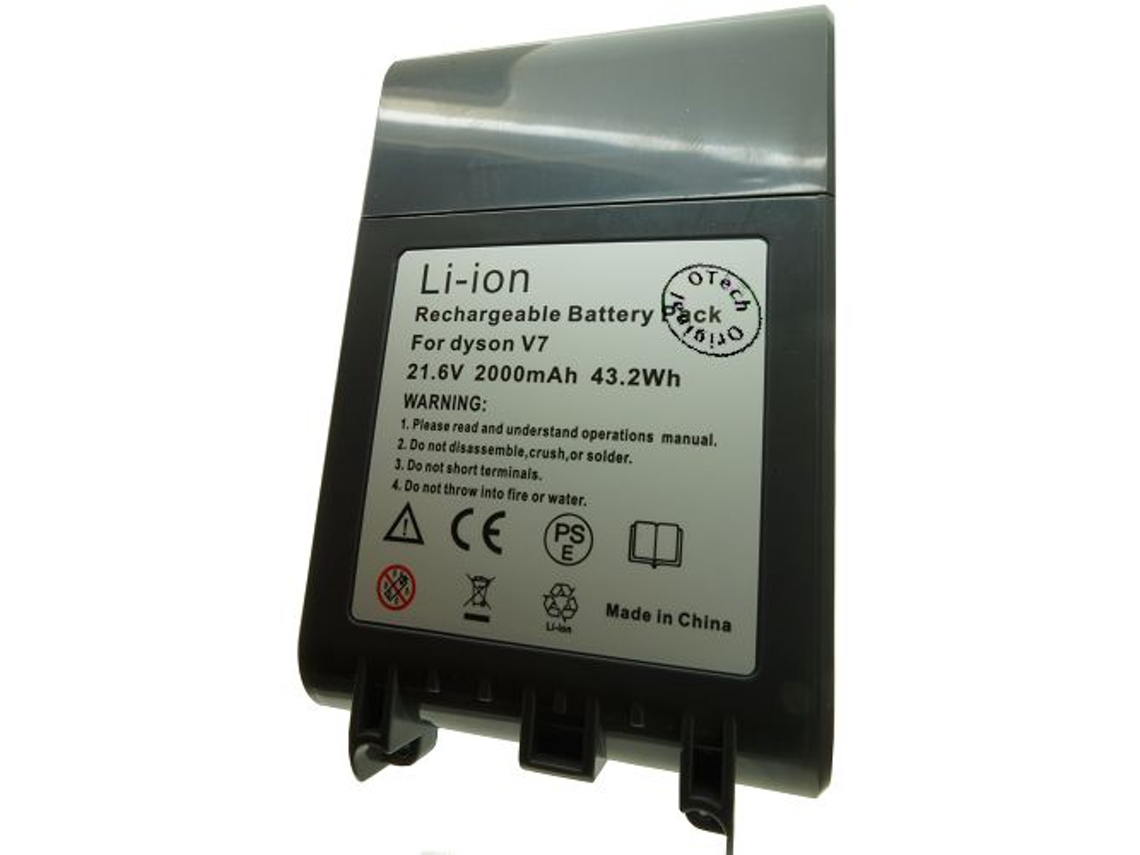Bateria de aspirador de pó para DYSON V7 OTECH