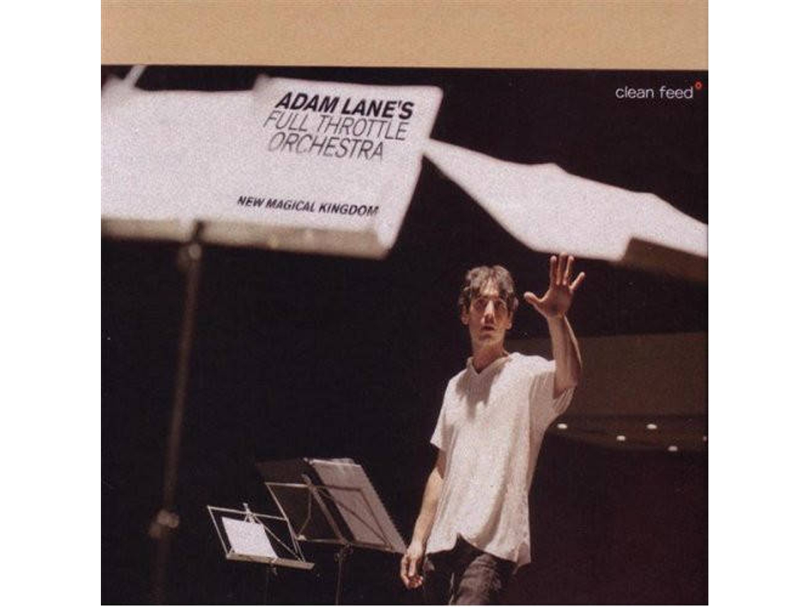 CD Adam Lane's Full Throttle Orchestra - New Magic (1CDs)