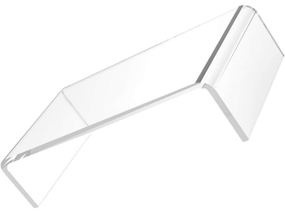 Suporte De Monitor Em Acrílico Para Mesa, Design Ergonômico Para Aliviar Dores De Cabeça E Nas Costas Ao Usar Computadores E Teclados Gokoco
