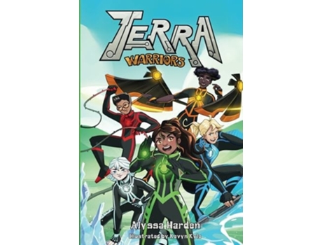 Livro T.E.R.R.A. Warriors de Alyssa Harden (Inglês)