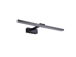 Rebe luz de Espejo de Baño Led 40cm 8w Giratoria 180° Materiales de Calidad Instalación Fácil Diseño Moderno Branco Quente