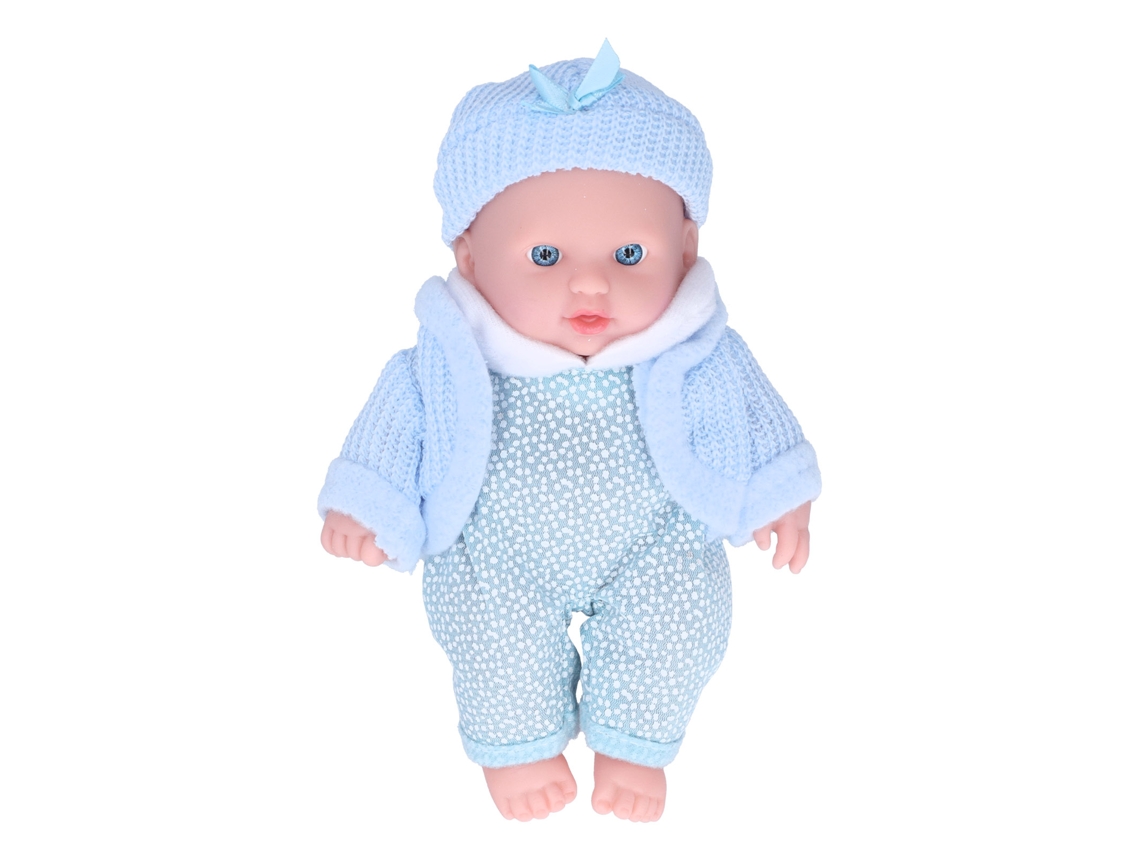 20du26 boneca Reborn Simulada Bebê 8 Polegadas Vinil com Chapéu e Chupeta Lifelike Q8g 001