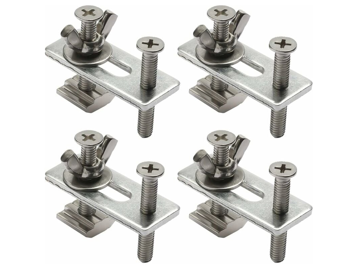 Conjunto De 4 Grampos Com Ranhura Em T Para Roteador Cnc 3018, Pro, 3018, Mx3, Prover, Compatível Com A Série 3018