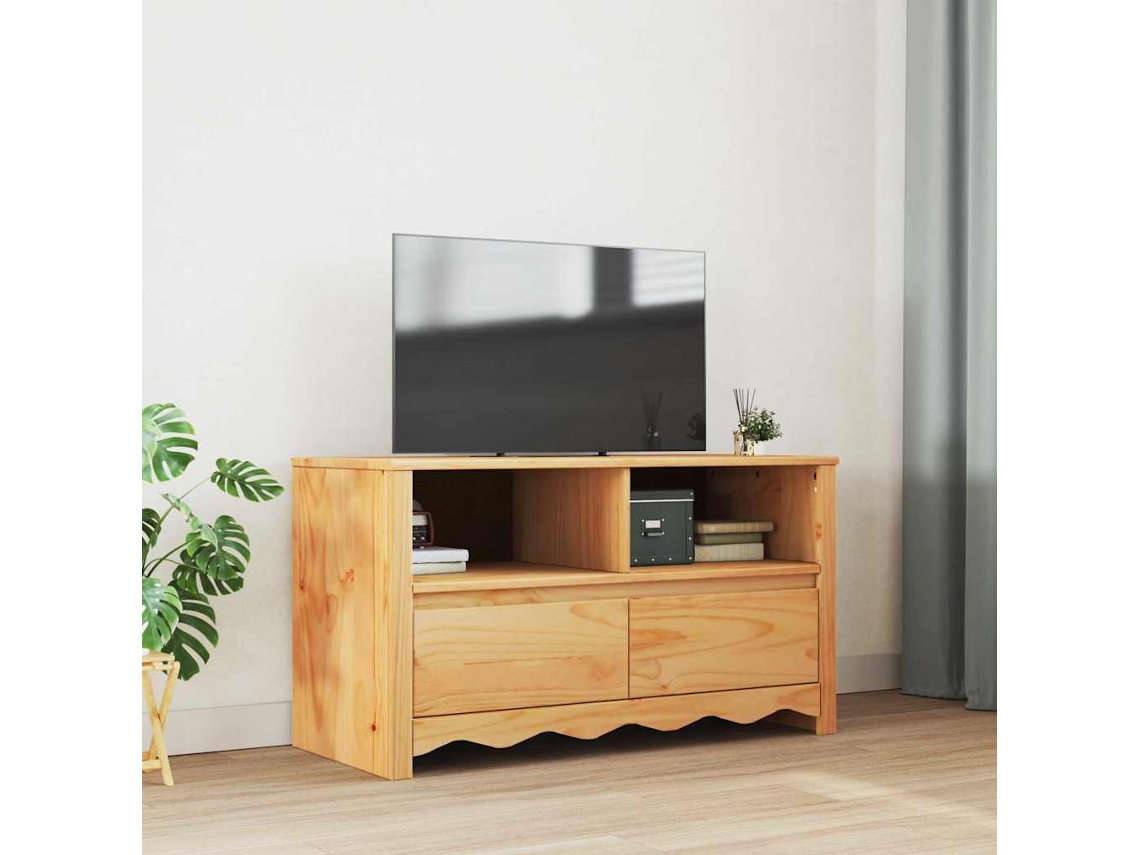Vidaxl Gabinete Para Tv Com Gaveta Drammen Carvalho 99 X 43 X 55 Cm