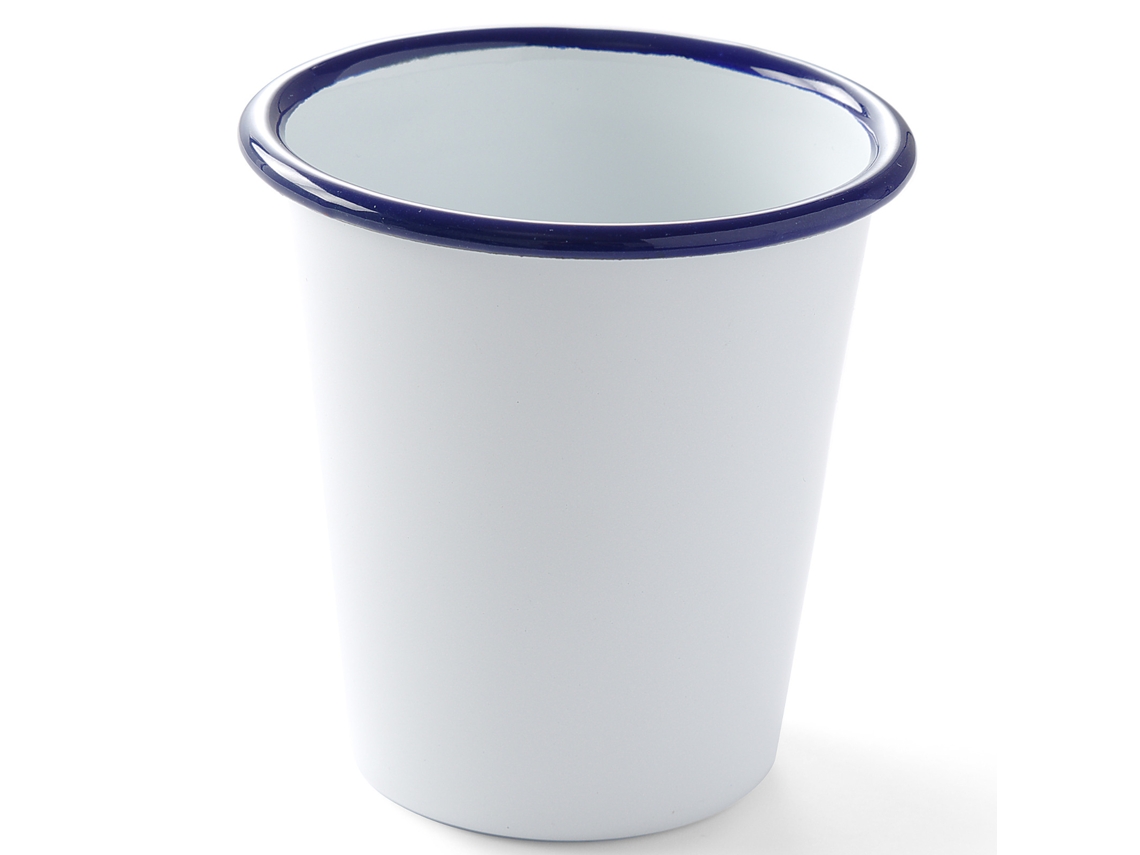Kubek Emaliowany Biały 400ml HENDI 621332