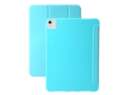 Capa Para Ipad Air 13 2026/2025/2024 13 Polegadas Com 3 Dobras,azul Menta