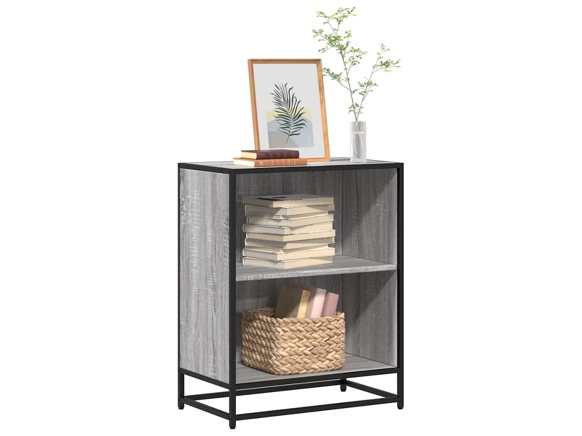 Vidaxl Estante 60x35x76 Cm Derivados De Madeira Cinzento Sonoma