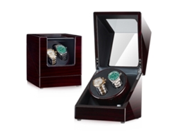 Cuich Watch Winder Automatic Watch Winder, Ébano Silencioso (Outlet Grade A)