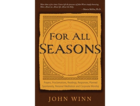 Livro For All Seasons de John Winn (Inglês)