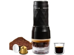 Mini cafeteira portátil de prensa manual Yizhood para viagem, branca