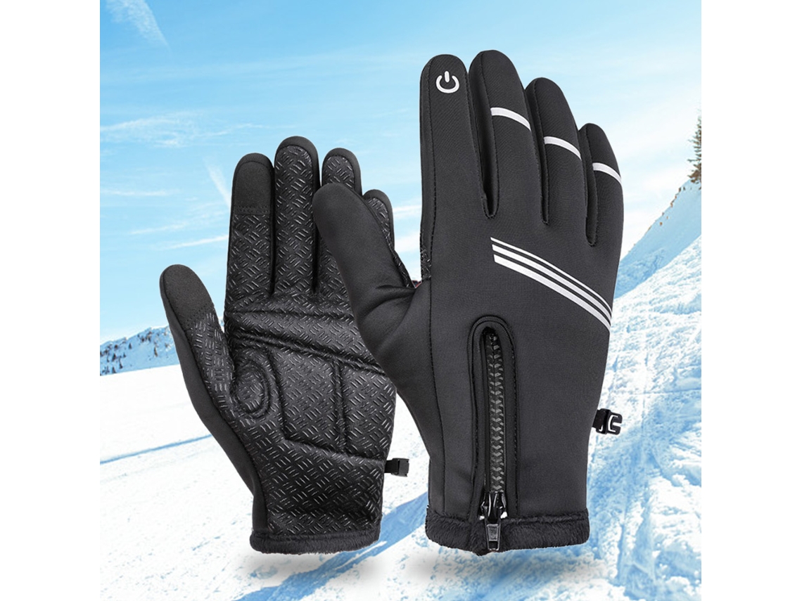Luvas de Inverno Impermeáveis para Ciclismo | S/MARCA