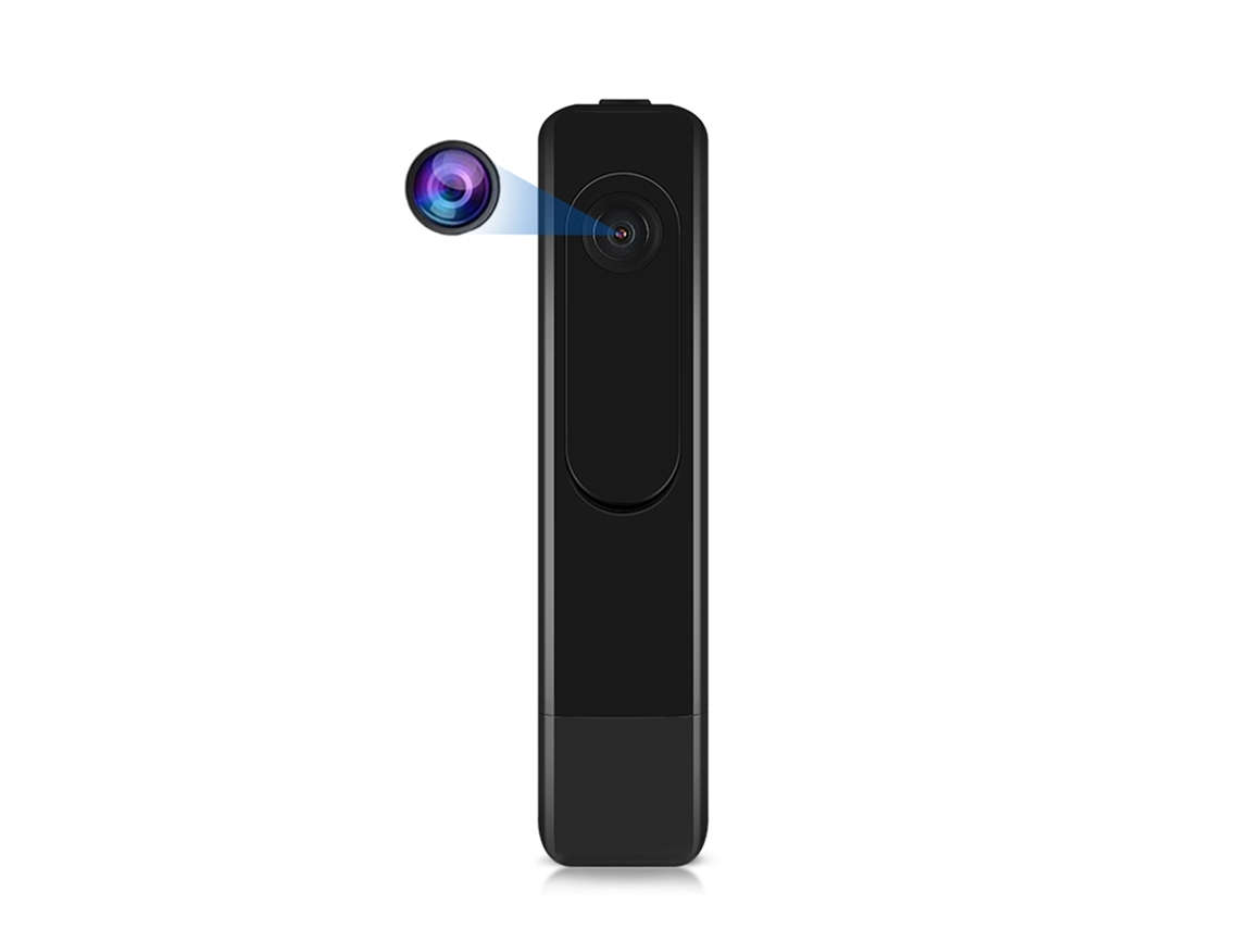 Câmeras Corporais Mini 1080p Hd Com Gravação De Áudio E Vídeo Lente De Alta Clareza 800w