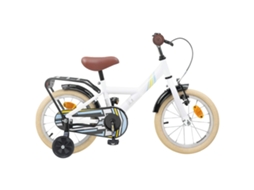 Vidaxl Bicicleta Infantil 14 Polegadas Para 3 A 5 Anos Branco