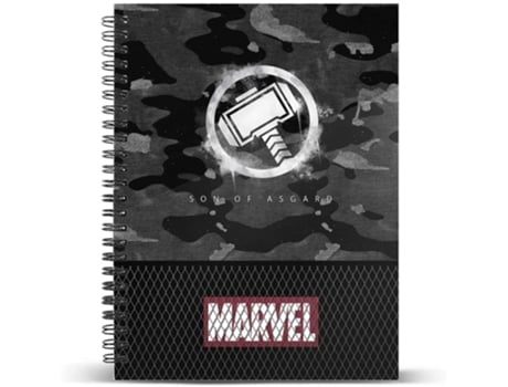 Caderno THOR 69582 (Preto)