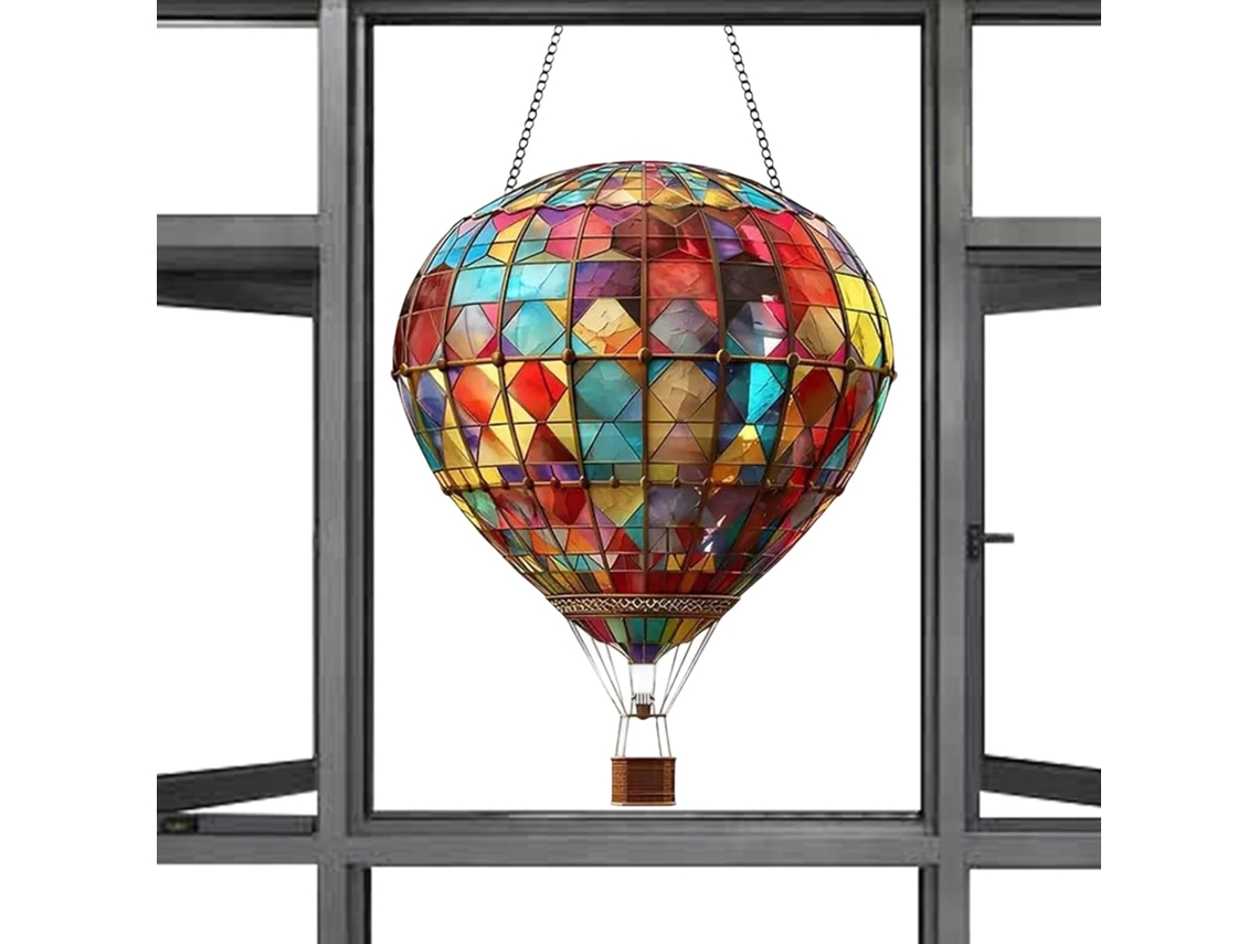 Decoração de Interiores Sun Play Acessórios para Captar Sol Decoração em Acrílico com Design de Balão de Ar Quente 2d CHABERLU