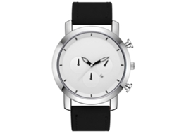 Reloj De Pulsera Para Hombre Con Movimiento De Cuarzo Y Correa De Pu Elegante Casual