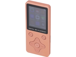 Mp3 Mp4 Lecteur Sport Player, Grande Capacité Stockage Hifi Sound Sans Perte Avec Écouteurs Pour Rose)