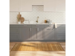 Tapete Retangular 80x200 Cm Bambu Cor Natural