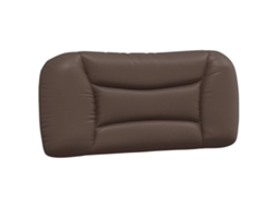 Headboard Cushion, Headboard Cushions Vidaxl Marrom Couro Artificial (80 Cm)