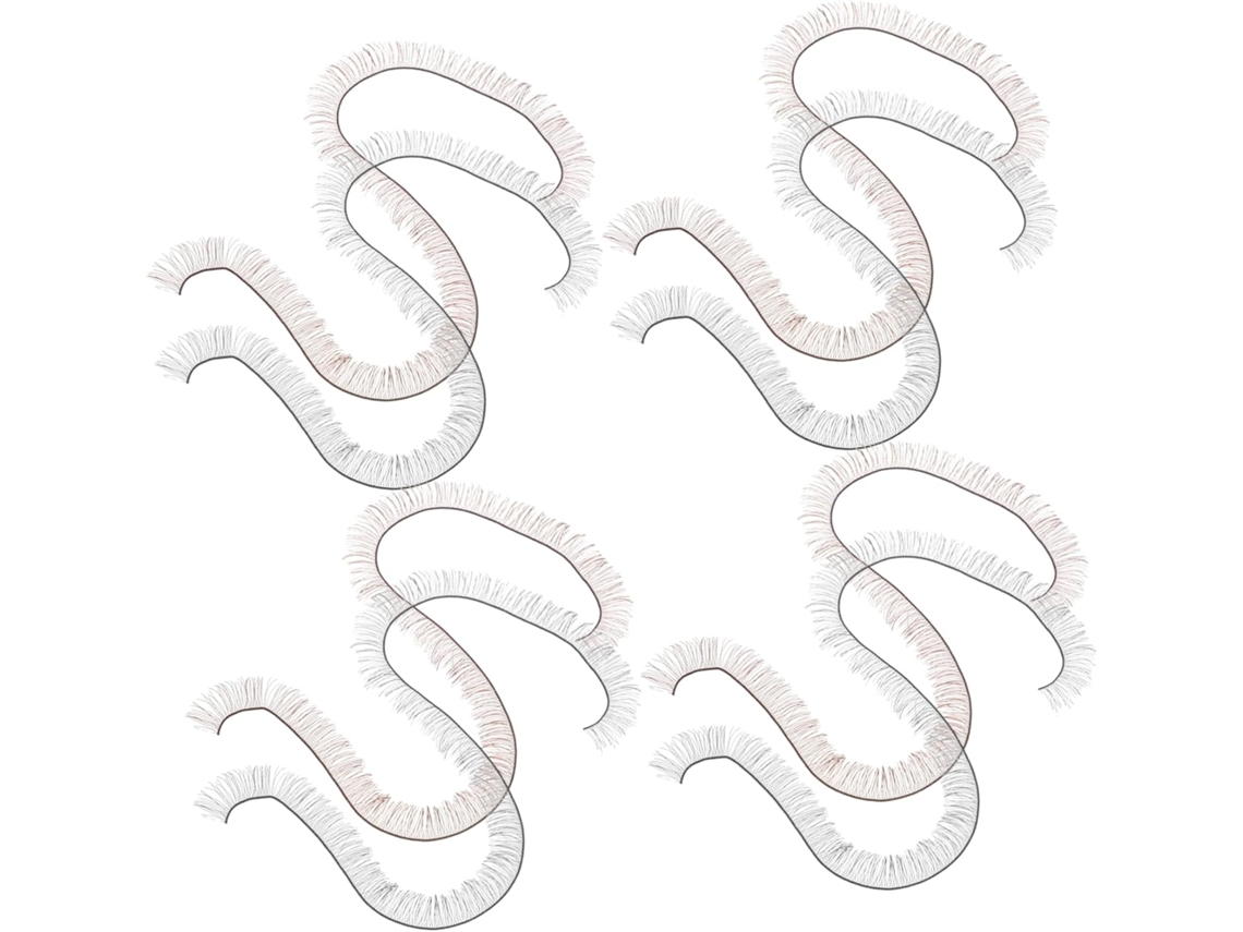 Faux Cils De Poupée Naturels 20 Pcs 20x0