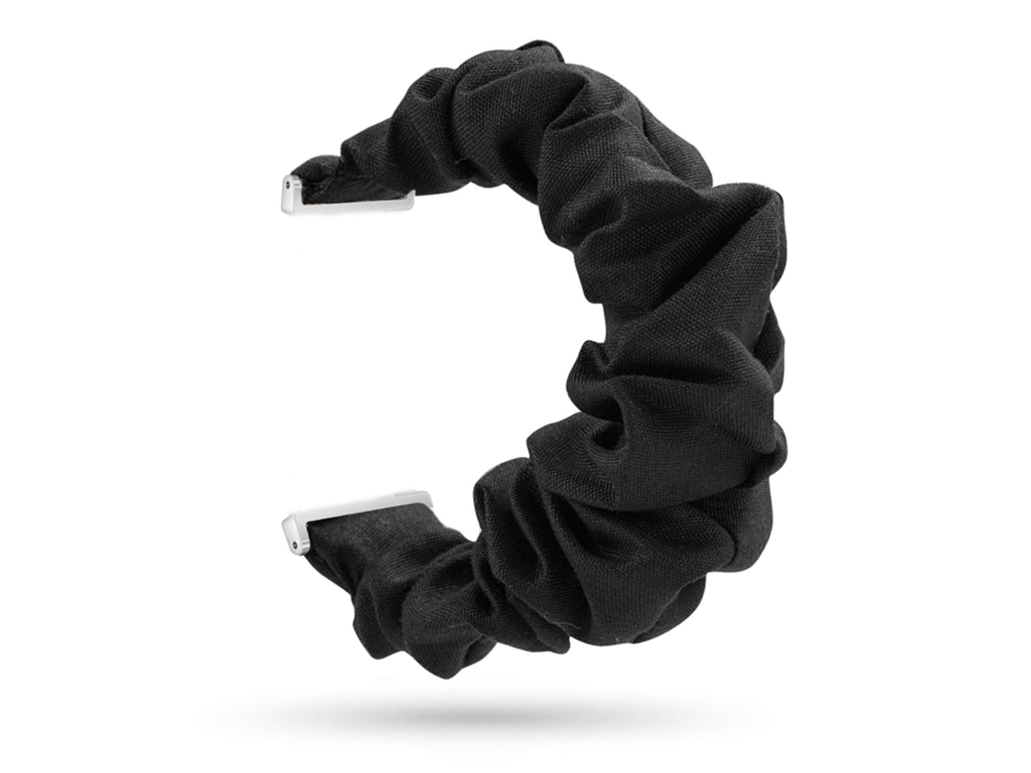 Bracelete Amazfit Bip S Lite Pulseira Scrunchie Preto