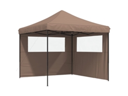 Party Tent, Party Tents Vidaxl Marrom Poliéster (n/a)