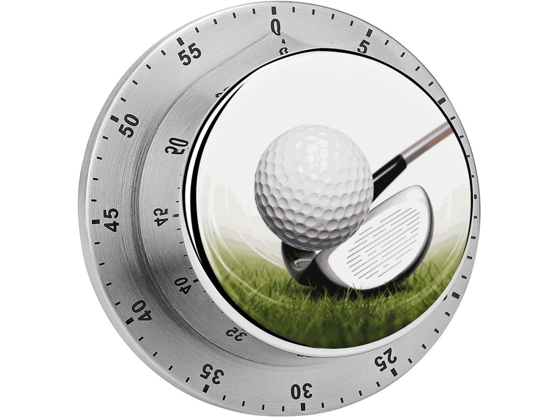 Cronômetro Para Taco De Golfe Visual Digital Em Aço Inoxidável