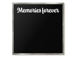 Magnetic Board For Wall Memories Forever For The Bedroom Espelharte (50x50 Cm)