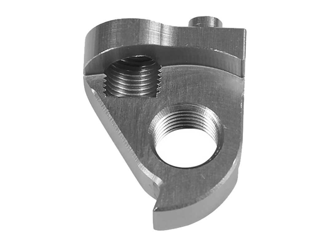 Ponteira Desviador Norco Thru Axle Prateadonorth Shore Billet