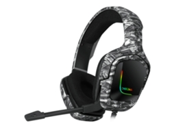 Auscultadores Bluetooth TRUMSEN K20Over Ear Camuflagem Cinza