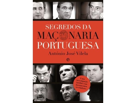 Livro Segredos da Maçonaria Portuguesa de António José Vilela (Português - 2013)