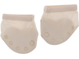 Protetor De Pés E Almofada Para A Parte Frontal Do Pé Dança Ventre, Par De Meias Com Cinco Furos, Tamanho Xl 41-42