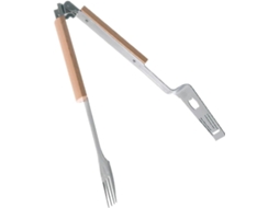 Pinça Para Churrasco Abaodam Em Aço Inoxidável, Utensílio De Cozinha Prático Para Bifes E Ferramenta Portátil Grelhar Em
