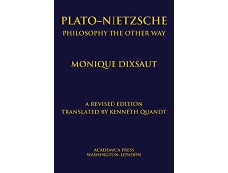 Livro PlatoNietzsche de Monique Dixsaut (Inglês - Capa Dura)