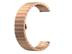 Lurelia Pulseira De Metal Ouro Rosa, Compatível Com Garmin Vivoactive 3