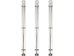 Conjunto de 3 anéis de corrente de metal Uonlytech A4 com 3 fios, ferramenta de corrente de metal para mesa