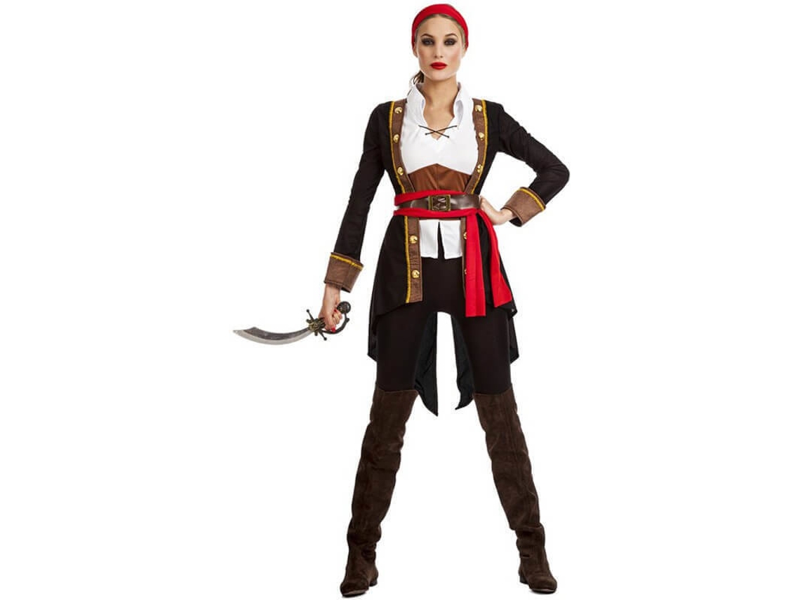 Fato de Mulher DISFRAZZES Pirata Casaca (Tam: M/L)