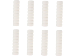 Conjunto De 8 Peças Protetores Antiestáticos Para Maçanetas Portas, Capa De Tecido Bege Para Puxadores Com Acolchoamento