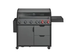Barbecue Hyde ENDERS 6 Skir Turbo Ii com 6 Queimadores (Preto - Aço)