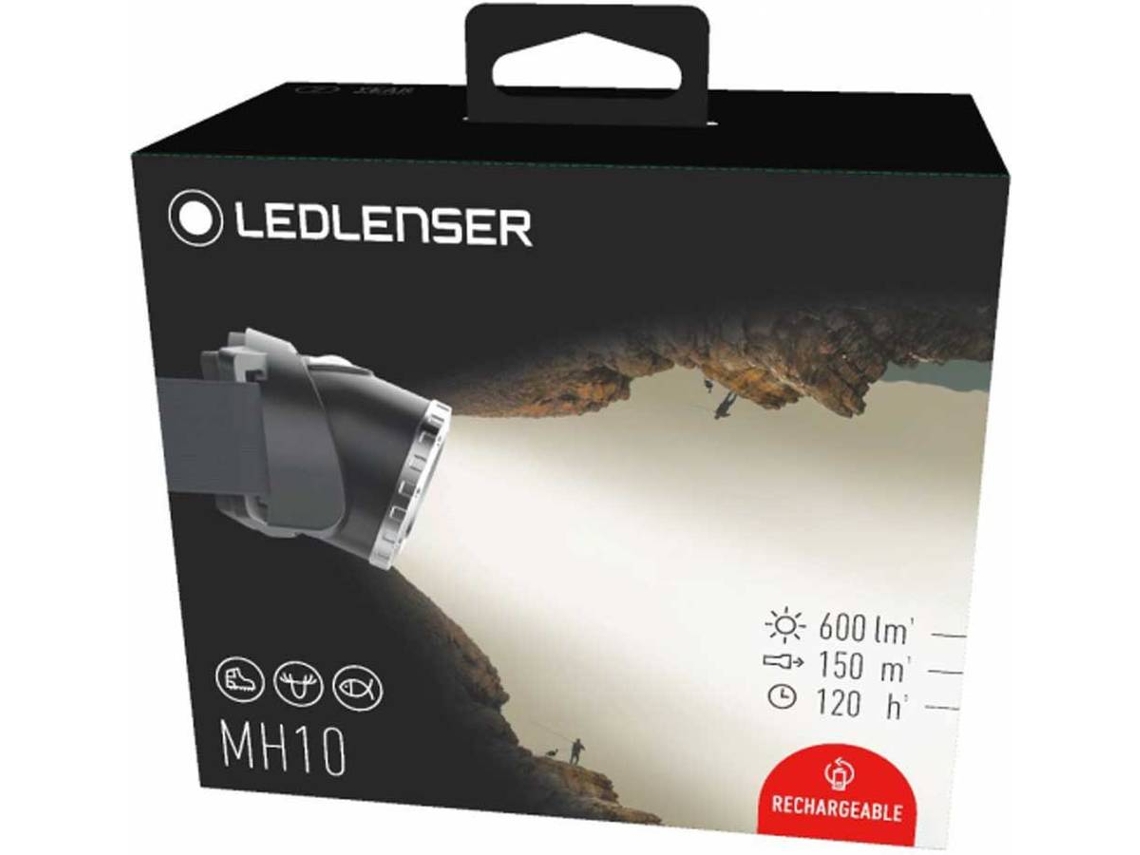 Luz frontal Led Lenser MH10 600 lm