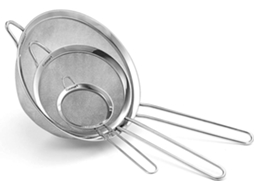 Coador De Malha Cuisinart, Pacote Com 3 Unidades(1 Pacote), Ctg, 00, 3ms Prata