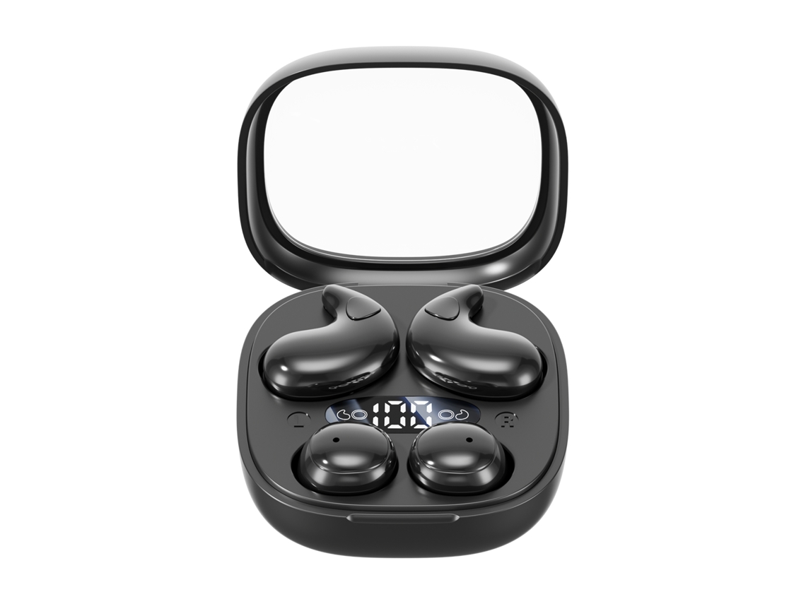 Fones De Ouvido Sem Fio 2 Em 1 – Dois Mini Fones De Ouvido, Bluetooth 5.4, Som Hi-fi, Design Ideal Para Dormir (preto)