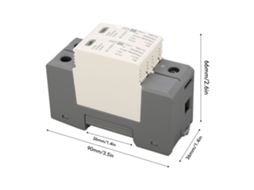 Laxiscreed Dispositivo De Proteção Contra Sobretensão Dc 1000v, 20-40ka Para Eletrodomésticos E Equipamentos